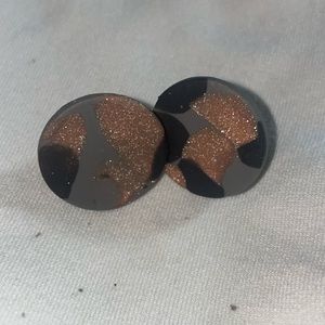 Hypoallergenic polymer clay earrings